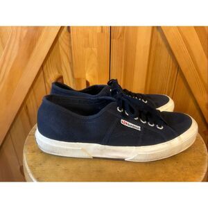 Superga Cotu Classic Sneakers Shoes  Size 8 Black